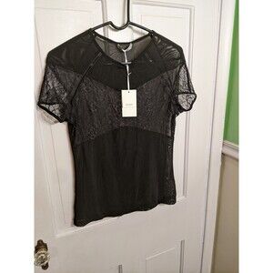 Grace Karin Mesh Top Size M